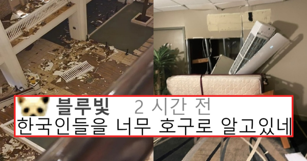 괌 재난상황에서 한국인 상대로 장사하는거 진짜 역하네